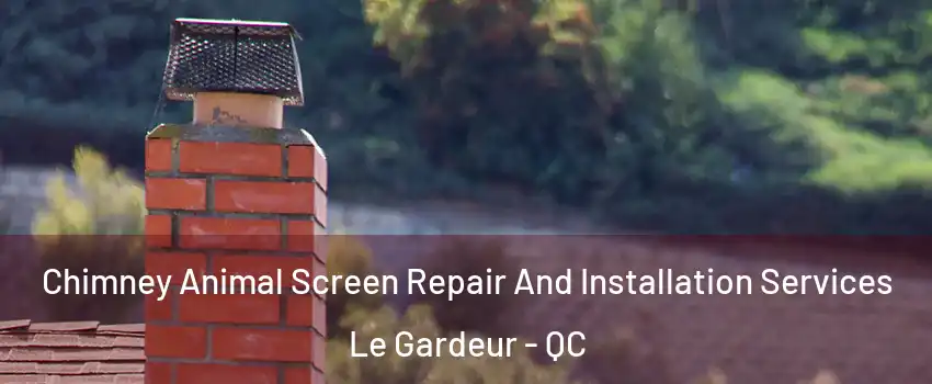  Chimney Animal Screen Repair And Installation Services Le Gardeur - QC