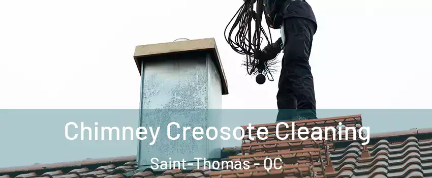  Chimney Creosote Cleaning Saint-Thomas - QC