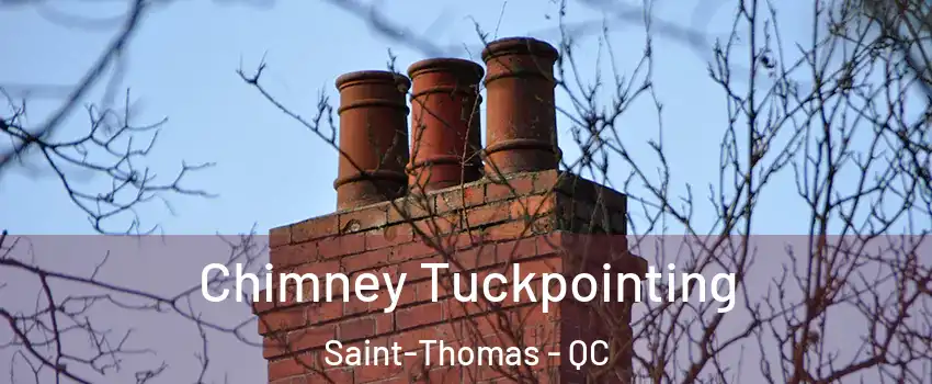  Chimney Tuckpointing Saint-Thomas - QC
