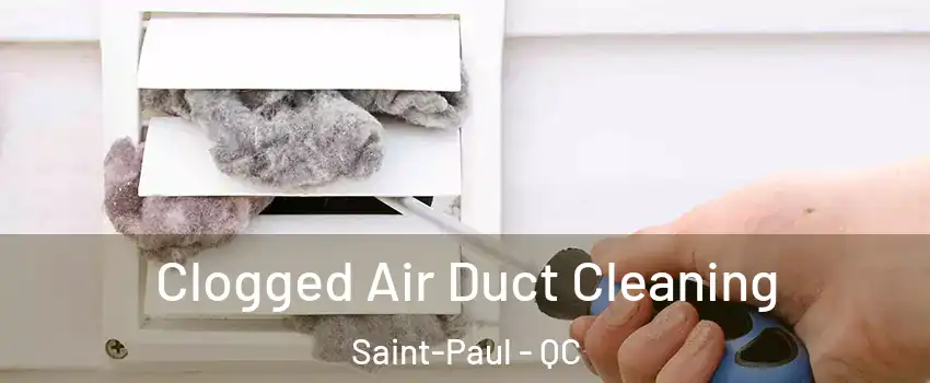  Clogged Air Duct Cleaning Saint-Paul - QC