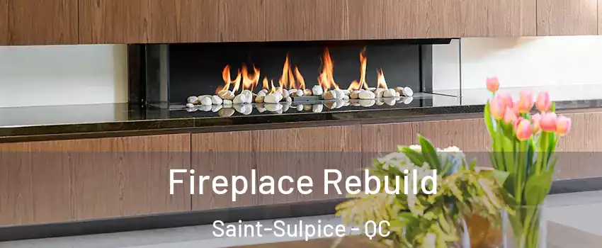 Fireplace Rebuild Saint-Sulpice - QC