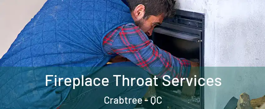 Fireplace Throat Services Crabtree - QC