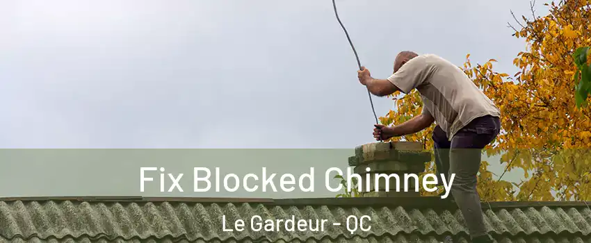 Fix Blocked Chimney Le Gardeur - QC