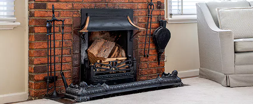 Vintage-style Fireplace Redesign in Saint-Paul, Quebec