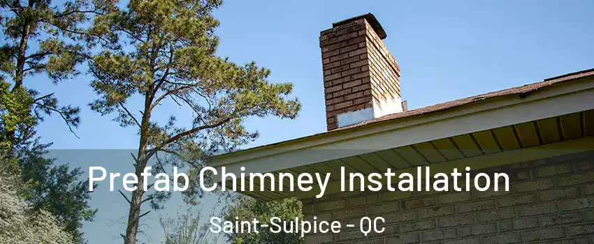  Prefab Chimney Installation Saint-Sulpice - QC